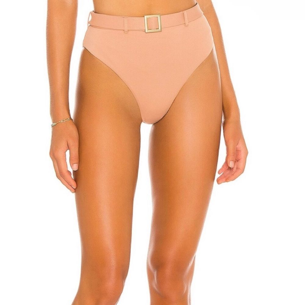 Weworewhatnwt Emily Swim Bottoms In Camel Size Xl